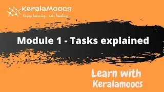 Module 1 Activities to Complete