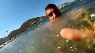 Haciendo el tonto en el Club de Vela