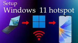 how to set up hotspot windows 11 Laptop