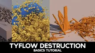 Tyflow Destruction Basics Tutorial 