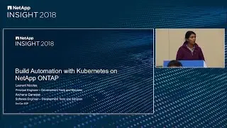 Building Automation with Kubernetes on NetApp ONTAP