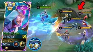 THIS IS WHY GLOBAL KHALEED GETS MVP SO EASILY 😳 BRUTAL AGGRESSIVE SOLO RANK | MLBB