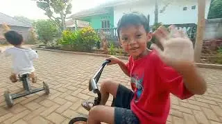 SERU BANGET MAIN SEPEDA RODA 3