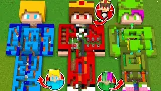SEMLAKI LABYRINTH vs. UKRI LABYRINTH vs. ORKSUI LABYRINTH XXL in Minecraft!