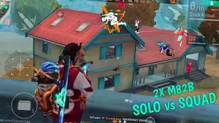 2x M82B || SOLO vs SQUAD GAMEPLAY || SGTsniper-YT || FREE FIRE MAX #freefire #freefiremax #gaming