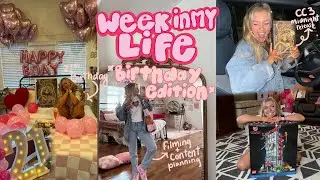 Spend a week with me! 🥳🪩🎂⎮Birthday celebration, current thoughts, routine update etc! ⎮ 04