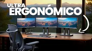 Así es mi ESCRITORIO ULTRA ERGONÓMICO: Mesa Elevable Maidesite + Silla Ergonómica de Mariposa Dvary