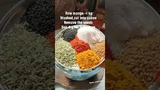 पंजाबी आम के अचार का सही और पुराना तरीका /Punjabi Mango pickle #mangopickle #shorts#ytviral