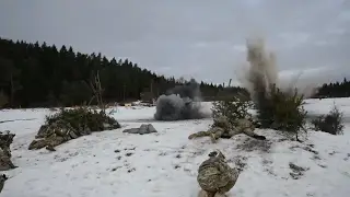 US Paratroopers Train Near Russian Border of Kaliningrad