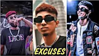 EXCUSES Ft. Mc Stan🔥 | Mc Stan Mix Status🥀 | New Edit Status🥀🔥 | Mc Stan Wp Status✨ | 