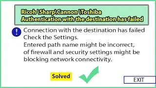 How to Solve SMB Scan Connection With the destination has failed \network  scan folder in windows 10