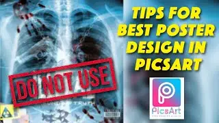 PicsArt Tips | Poster Design in PicsArt | PicsArt Tutorial | Hindi PicsArt Tutorial #4