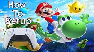 How to setup and configure the PS5 controller for Super Mario Galaxy 2 on Dolphin Emulator
