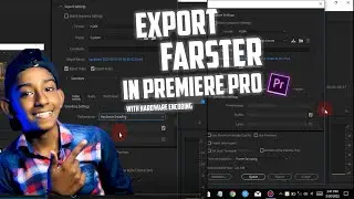 how to solve hardware encoding disable in premiere pro|export faster in premiere pro|export 5x speed