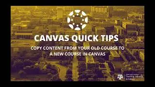 Copy Canvas Course