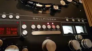 Ballfinger Sound Quality Vinyl Transfer E.A.T - Fortissimo Turntable - Reel To Reel  - Accuphase C37