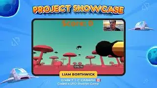 #Projectshowcase - Liam Borthwick, Grade 7, Canada | Camp K12 Coding Student