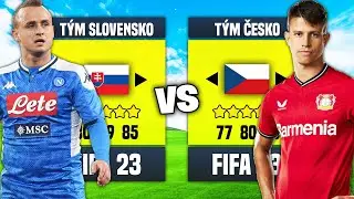 TÝM ČESKO vs. TÝM SLOVENSKO [FIFA EXPERIMENT]