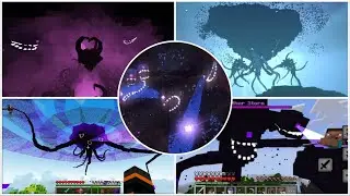 Minecraft: Wither Storm Add-Ons - All Bosses / Minecraft Bedrock