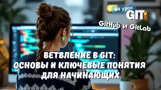 #4 GIT: Ветвление в GIT: концепция git flow, слияние веток, создание merge request, файл gitignore