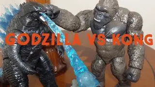 Godzilla Vs Kong Battleship Scene Stop Motion (Spoilers) Part 1