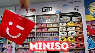 New at MINISO | BT21 | Shop with Me