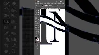 TN Letter Logo Design Illustrator Pen Tool Logo Design #design2024 #texttutorial #Graphics-Actor