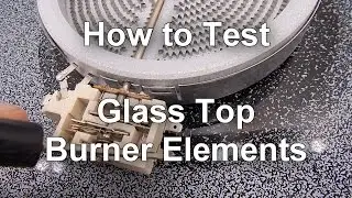 Glass Top Stove Repair - Top Burner Not Working - How to Troubleshoot and How it Works