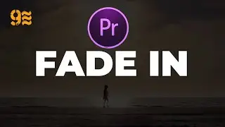 Анимации затухания текста в Premiere Pro.