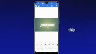 Text and background Color setting in pixellab | Thumbnail | @Technicalupt