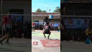 YUDI KENDIL NGAMUK LAKUKAN BOOM SPIKE DI TURNAMEN KADES CUP WANAJAYA