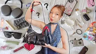 WHAT'S IN MY EVERYDAY BAG? 🩰🤍 cute daily essentials