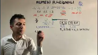 Rational numbers - Introduction. How to transform a decimal number into a fraction.
