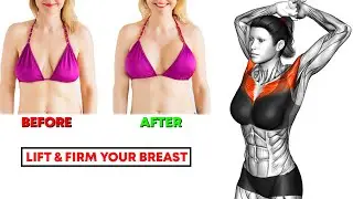 Lift & Firm Your Breasts in 10 Days: 8 Min Chest Lift Workout Challenge