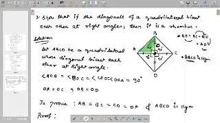 Quadrilateral Class 9 Ex 8 1 Q3