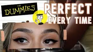 How to do Winged Eyeliner (FOR BEGINNERS)