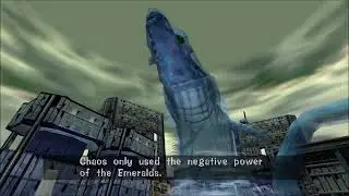 Tails telling Sonic that Chaos is only using the Chaos Emeralds negative power For 10 Minutes
