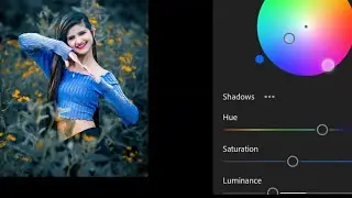 navy blue and orange tone Lightroom photo editing tutorial || download free preset || Alex Editing