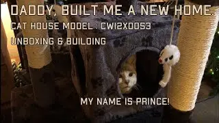 Unbox and Building a cat tree CW12X0053 - CW12P0047 - CW12W0052 - CW12T0193 or CW12H0060