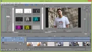 14. Sony Vegas Tutorials in Urdu - Make Video from Pictures - Urdu Tutorials