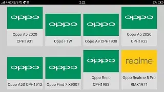 Oppo original flash file or firmware ,stock rom