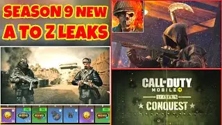 SEASON 9 Battle Pass Confirmed Leaks 100% || Cod Mobile SEASON 9 Battle Pass Leaks || S9 Leaks CODM