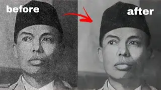 Edit Foto Jadul Yang Blur dan Buram jadi Beresolusi Tinggi