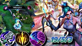 WILD RIFT | Vayne With Ex Skin Crystal Rose Is Perfect Carry | GAMEPLAY | 