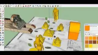Sketchup Tutorial (Pyramid) by Yugi G8Y