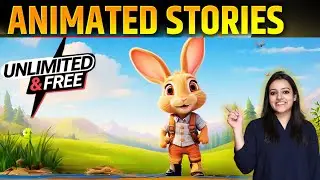 How to make animated cartoon stories using ChatGPT & Free AI tools on mobile & PC | Hindi