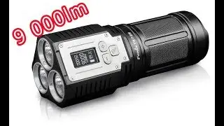 Latarka Wielkiej Mocy 9 000lm Fenix TK72R