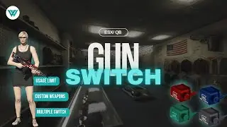 [ESX/QBCore]Gun Switch Fivem Script by FWB Studio (fs_gunswitch)
