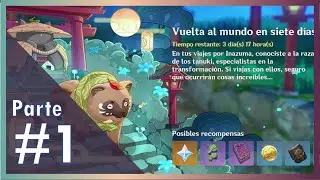 Evento Vuelta al mundo en 7 días Parte #1 - Genshin Impact - IkeSant Español