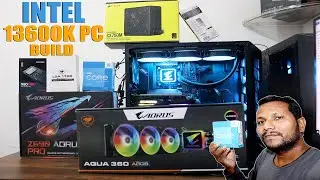 INTEL 13600K PC BUILD FOR VIDEO EDITING | editing pc biuld 13600k | pc build FOR EDIT | MANOJ MIXING